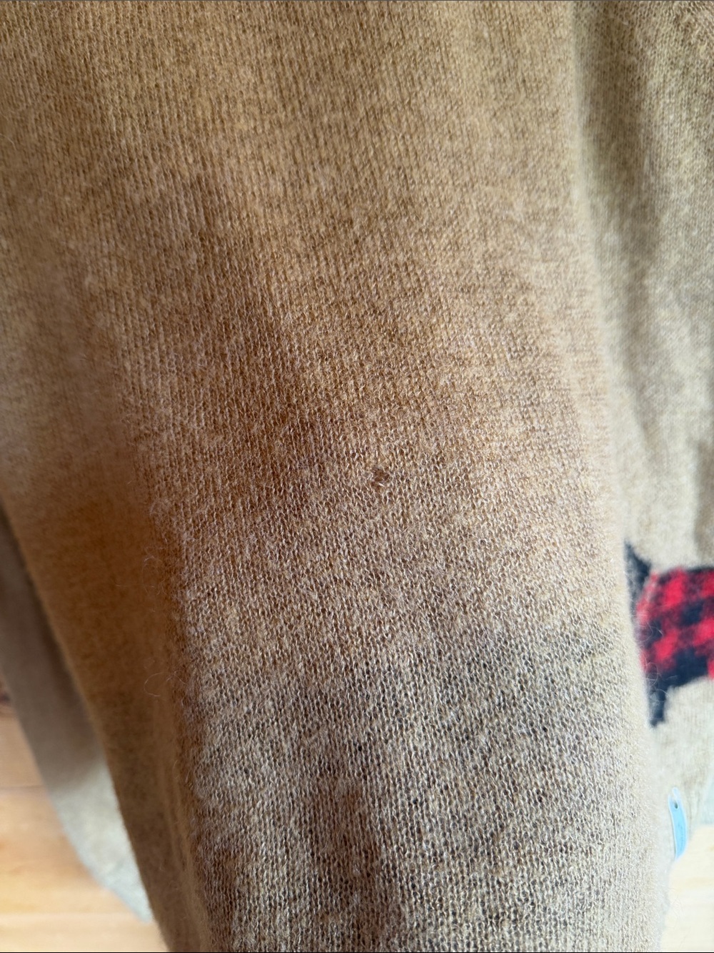 Woolrich dachshund dog sweater large wool - Picture 7 of 8